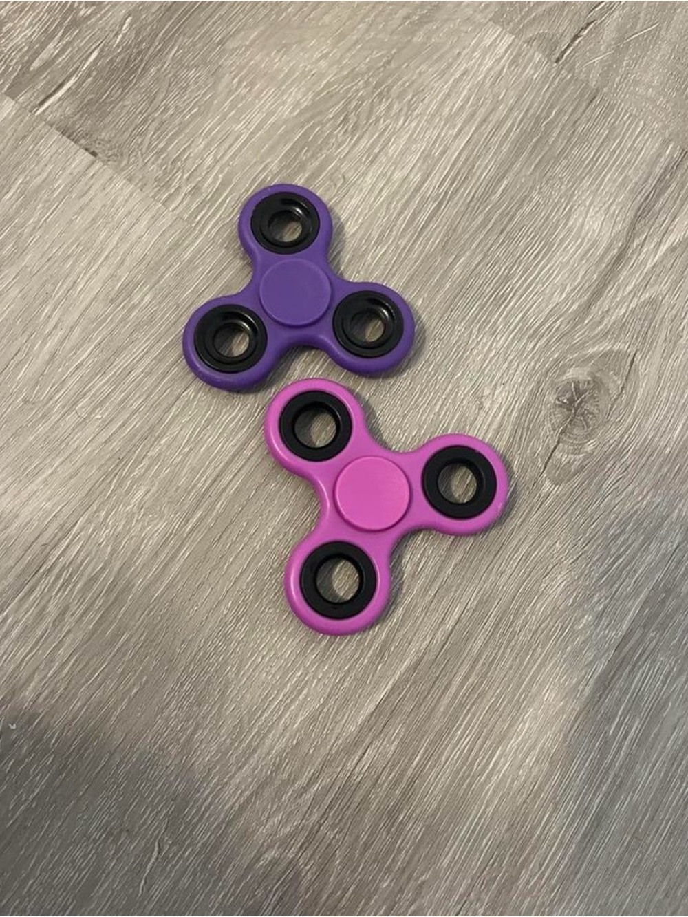 Purple and Pink Fidget Spinners - Kids Toys
